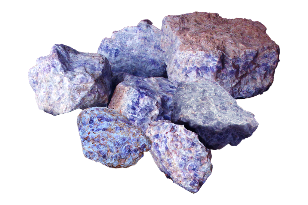 Amethyst Block Rough. Price per Kg