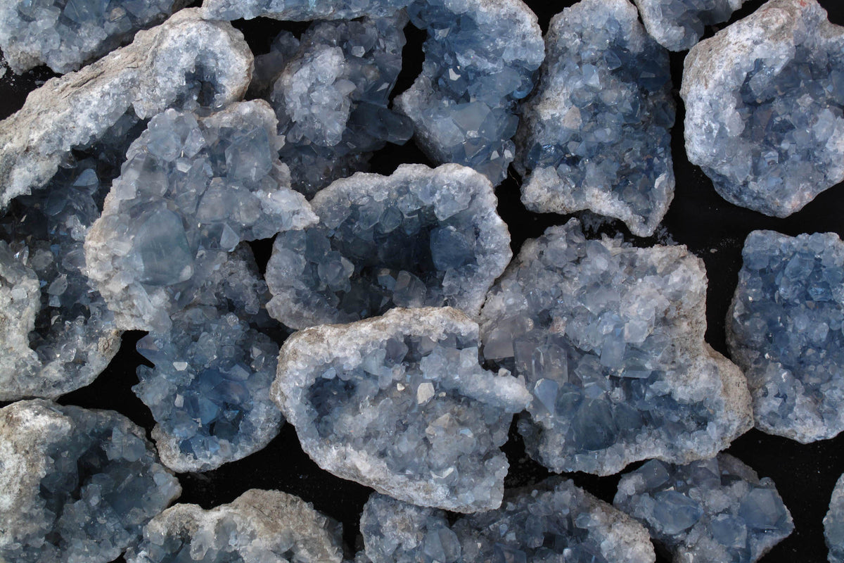 Celestite Druze - First Quality - Price per Piece