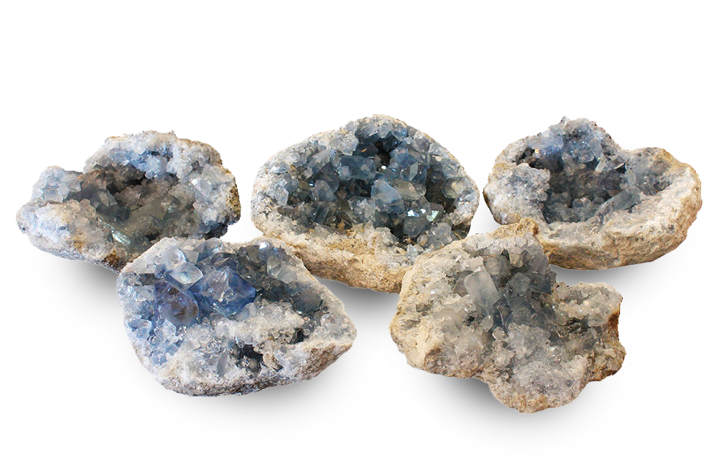 Celestite Druze - First Quality - Price per Piece