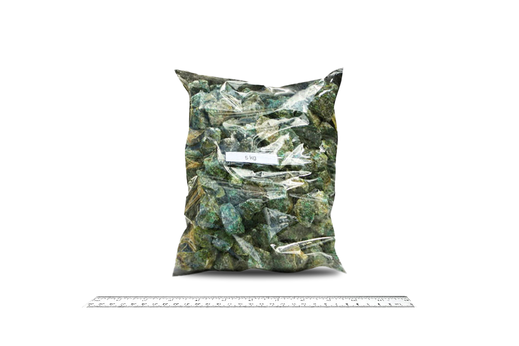 Chrysocolla Gem Decor Rough. 1 Kg Bag
