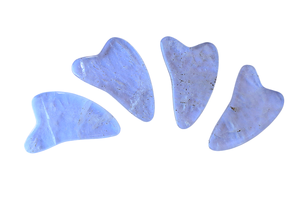Crystal Quartz Gua Sha Massage Tools - Price per Piece