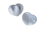 Quartz - #1 - Gemstone Small Jewelry Heart Carvings