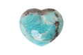 Amazonite Gemstone Heart Carvings - 2.5 in - Price per Piece