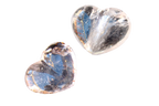 Quartz Gemstone Heart Carvings - 2 in - Price per Piece