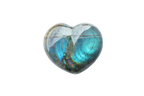 Labradorite - Blue - Gemstone Heart Carvings - 2 in - Price per Piece