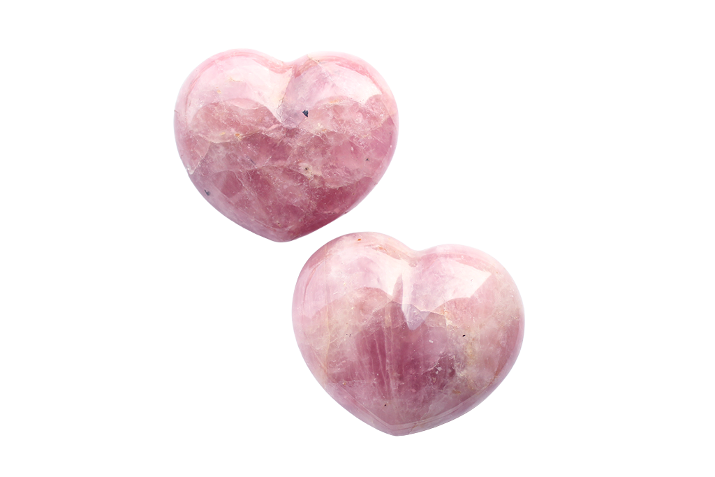Agate Gemstone Heart Carvings - 2 in - Price per Piece