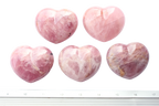 Agate Gemstone Heart Carvings - 2 in - Price per Piece