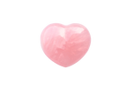 Red Rose Quartz Gemstone Heart Carvings - 2 in - Price per Piece