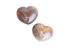 Agate Gemstone Heart Carvings - 2 in - Price per Piece