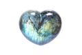 Labradorite - Blue - Gemstone Heart Carvings - 2.5 in - Price per Piece