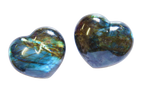 Labradorite - Blue - Gemstone Heart Carvings - 2.5 in - Price per Piece