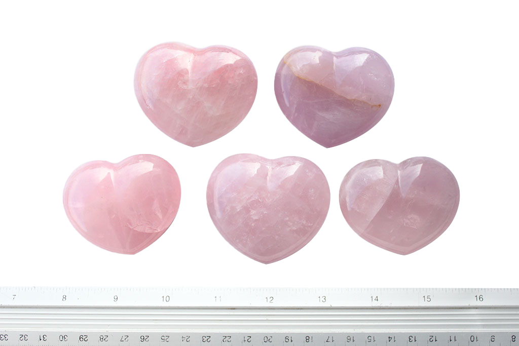 Agate Gemstone Heart Carvings - 2 in - Price per Piece