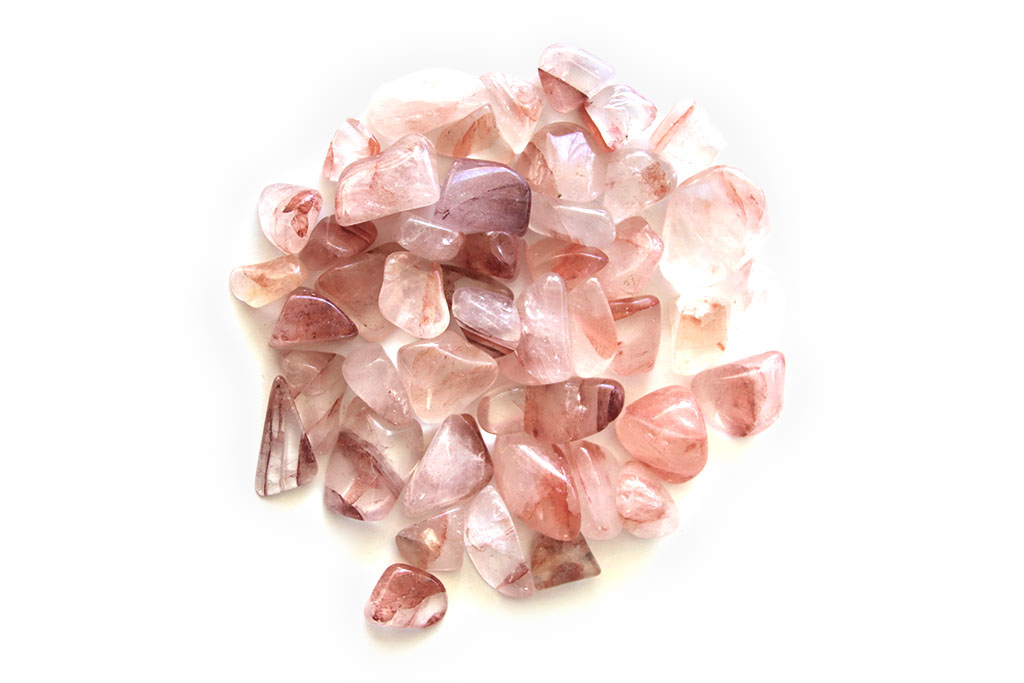 Fire Quartz Tumble Stones. 1 Kg Bag