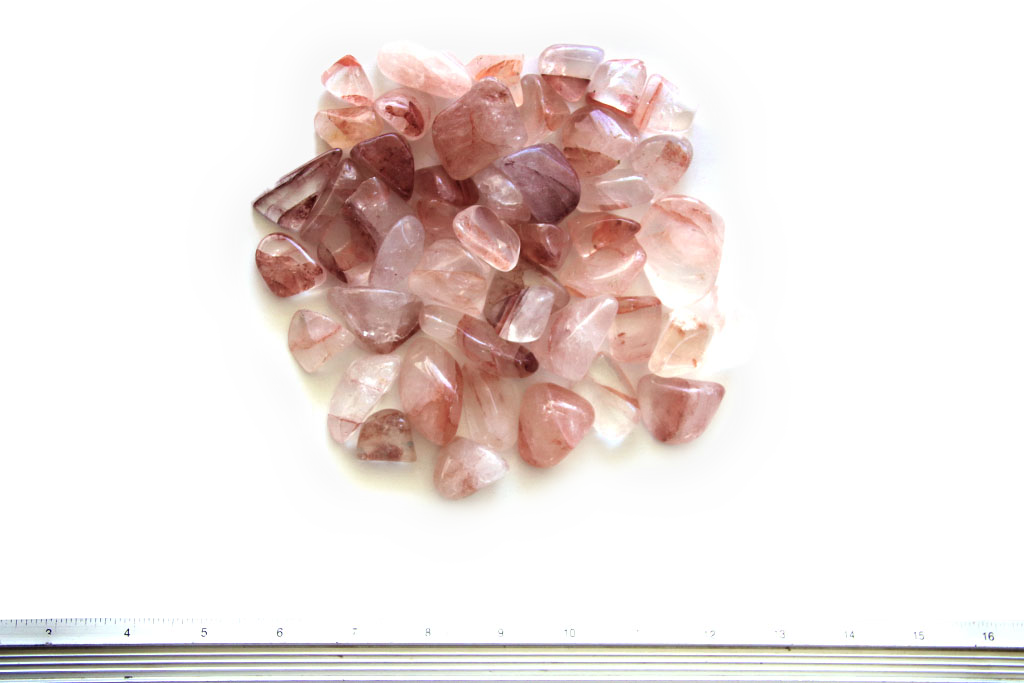 Fire Quartz Tumble Stones. 1 Kg Bag