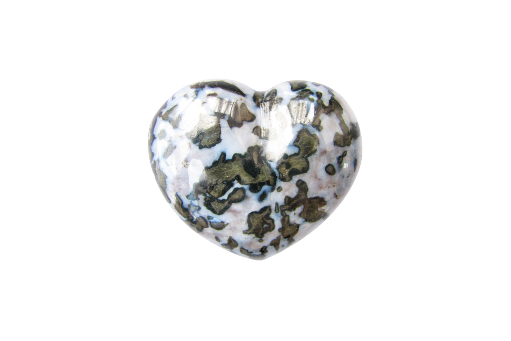 Indigo Gabbro Gemstone Heart Carvings - 2 in - Price per Piece