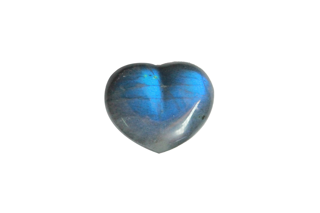 Labradorite Gemstone Small Jewelry Heart Carvings