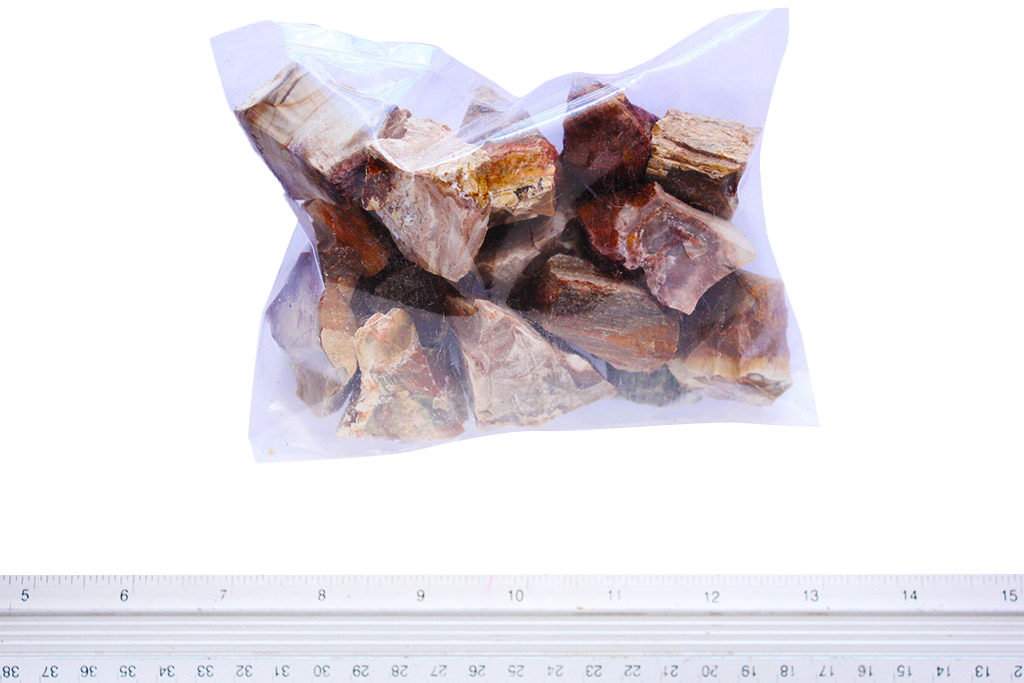 Petrified Wood Gem Decor Rough. 1 Kg Bag