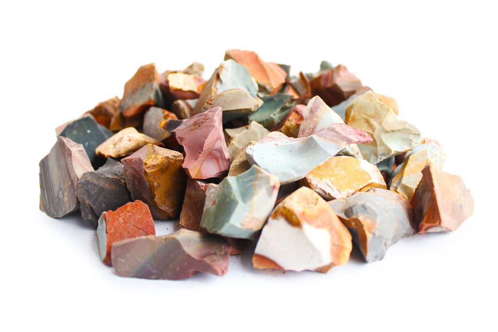 Desert Jasper Gem Decor Rough. 1 Kg Bag