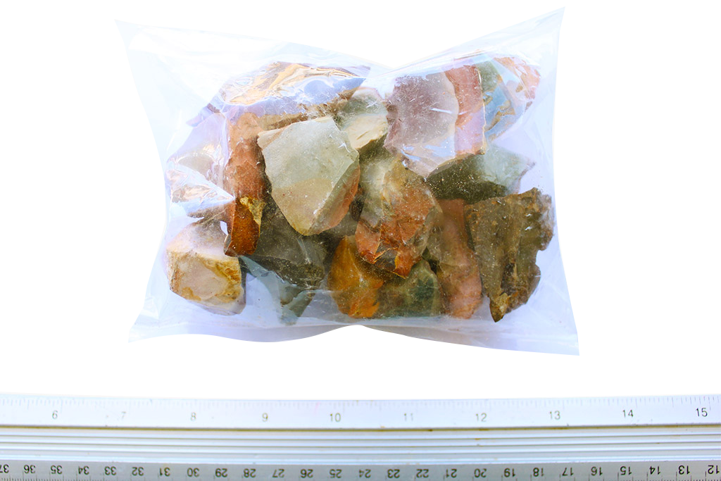 Desert Jasper Gem Decor Rough. 1 Kg Bag