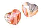 Desert Jasper Gemstone Heart Carvings - 2 in - Price per Piece