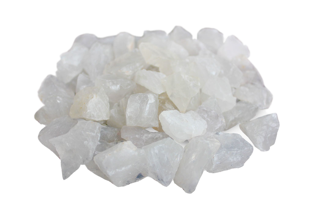Quartz Gem Decor Rough. 1 Kg Bag