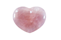 Rose Quartz Gemstone Heart Carvings - 2.5 in - Price per Piece