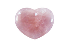 Rose Quartz Gemstone Heart Carvings - 2.5 in - Price per Piece