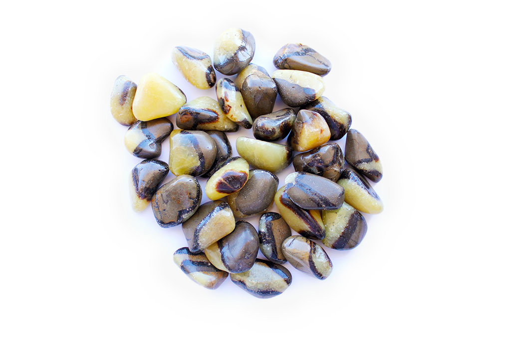 Septarian Tumble Stones. 1 Kg Bag